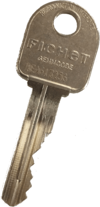 Clé Fichet Gemmcode